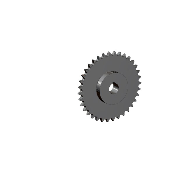 Senqcia Maxco H60B35F 1-3/8 Inch Bore Keyway & 2 Set Screws Fb Hardened Tooth H60B35F1-3/8